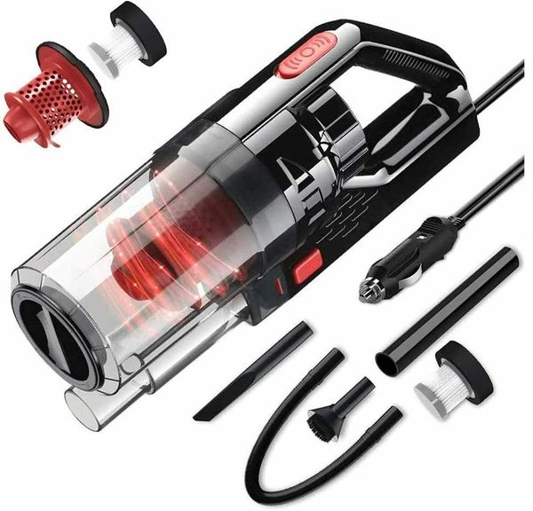 

rechargeable car vacuum cleaner 6000pa portable handheld vacuum cleaner cordless home car pet hair wet&dry 150w