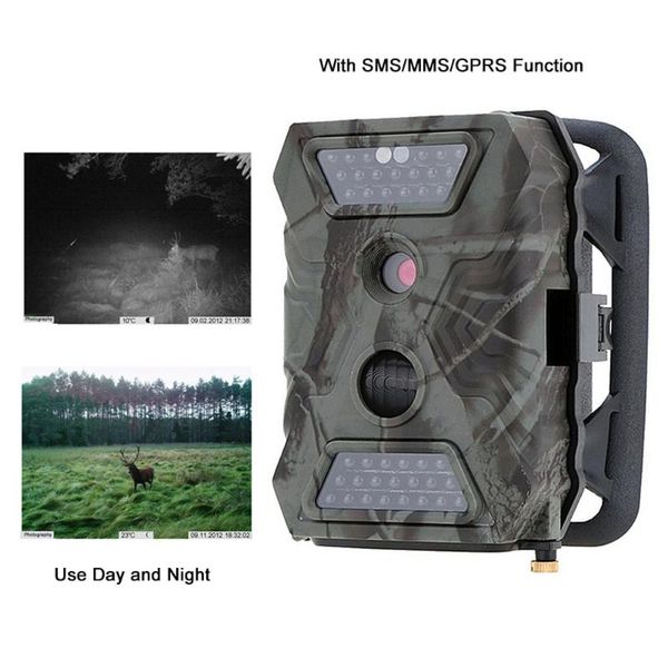

hunting camera night vision 12mp hd 1080p 2.0" lcd trail camera with mms gprs smtp ftp gsm trail hunt game