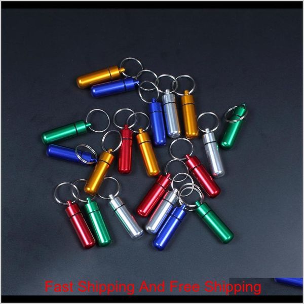 

metal box case bottle holder keychains aluminum bottle holder container mixed color qylpmj item_home