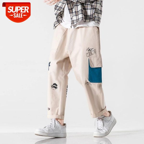 

hip hop harem 2020 spring autumn black green men pants fashions joggers casual sweatpants track men's sweat trouser #xd2x