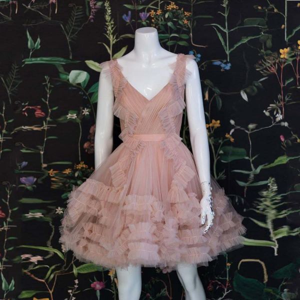 

party dresses sweet homecoming dress sweetheart sleevelss ruffles tulle ball gown short mini length women graduation elegant gowns, White;black