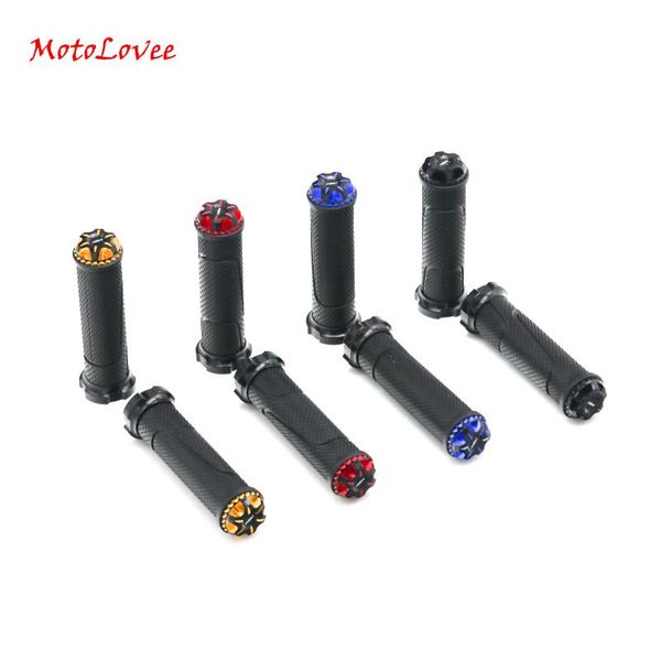 

handlebars motolovee 2pcs motorcycle handgrip guard motorbike brake clutch lever cover handlebar grips rubber universal