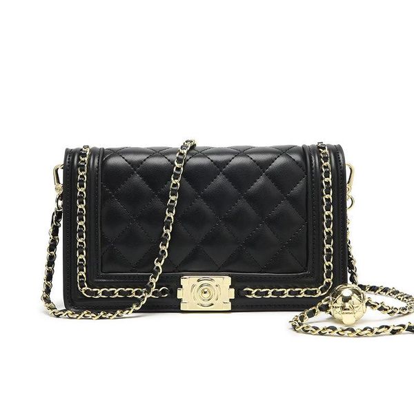 

shoulder bags french niche trendy women's bags, rhombus chain bag, fashionable and easy to take one messenger bag