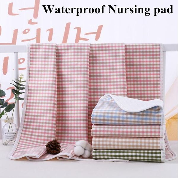 

sheets & sets home textile summer ramie multi-functional waterproof nursing pad bedding sheet lady menstrual reusable diaper
