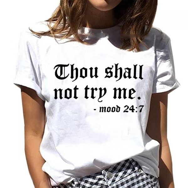 

2021 women short sleeve t shirt 3xl letter printing urban leisure women new fashion, White