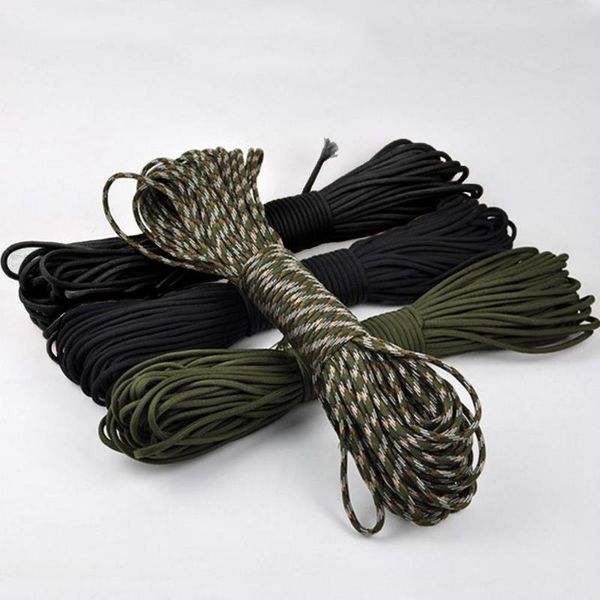 

outdoor gadgets 50m emergency rope 7 stand cores paracord for survival parachute cord lanyard camping climbing hiking clothesline