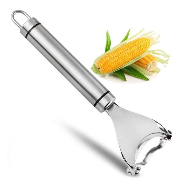 50 stücke Maisschäler Premium Edelstahl Küchenwerkzeug Corn Cutter Cob Peeler Mais Stripper Kernel Cutter Großhandel