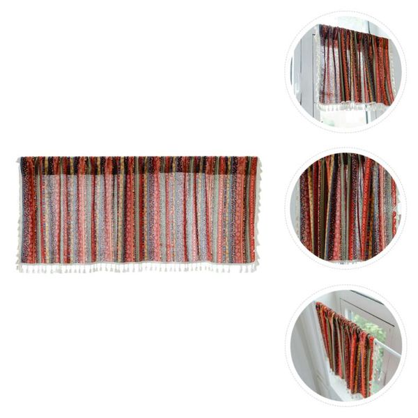 

shower curtains blackout curtain tassel half decorative for home