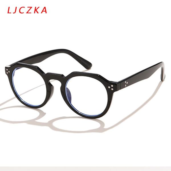 

sunglasses vintage round anti blue light glasses for women blocking male computer retro optical eyewear frame, White;black