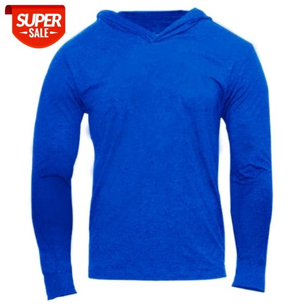 

new long sleeve shirts fitness hoodies quick dry pullover solid mens hooded clothing black sweatshirt men's clothing #wv2f