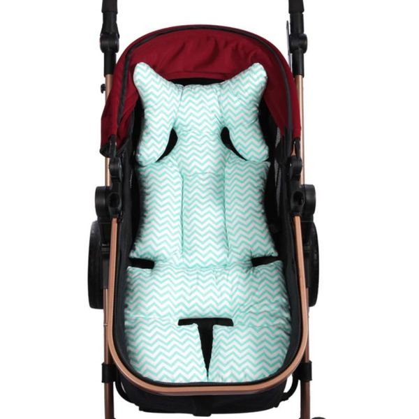 

stroller parts & accessories baby print pad seat warm cushion mattresses pillow cover child carriage cart thicken trolley chair