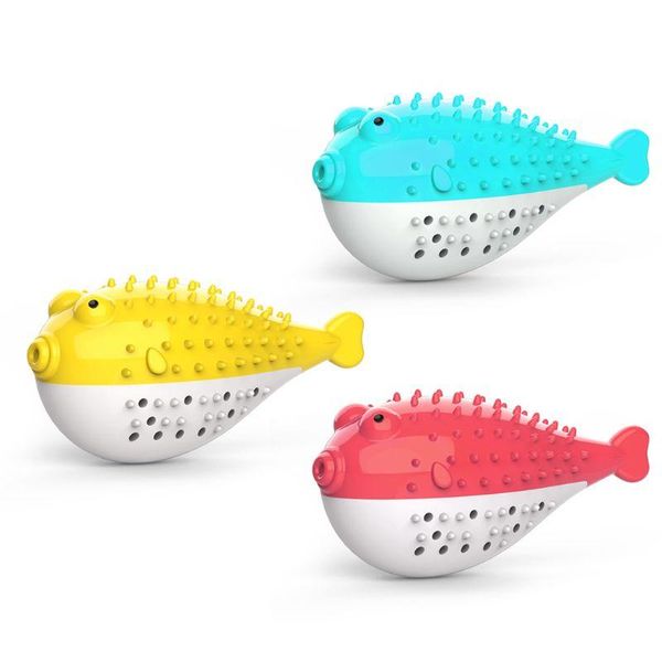

cat toys blowfish shape catnip for chew toy teeth cleaning interactive non-toxic