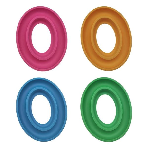 

sewing notions & tools household round bobbin holder plastic organizer ring embroidery tool accessories practical storage, Black