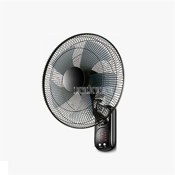 

electric fans 16 inch wall mounted fan household office remote control hanging cooling five-leaf head shaking 3 gear