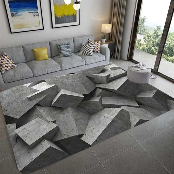 

carpets 3d abstract carpet areas rug non-slip kitchen floor mat geometric living room bedroom decor