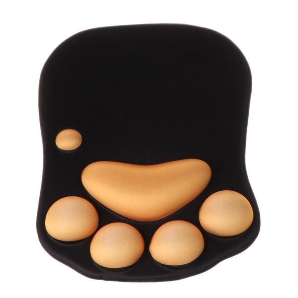 

mouse pads & wrist rests 3d pad silicone cat rest support memory foam mat