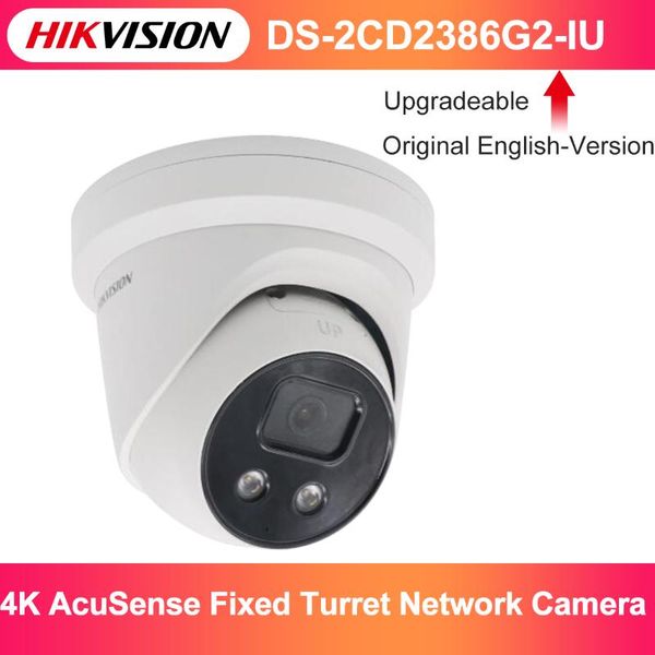

cameras original hikvision 4k acusense fixed turret network camera darkfighter technology h.265+ ds-2cd2386g2-iu