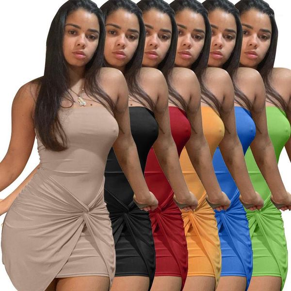 

panelled womens mini dresses casual females bodycon dresses solid color womens designer dresses strapless stacked bandage, Black;gray