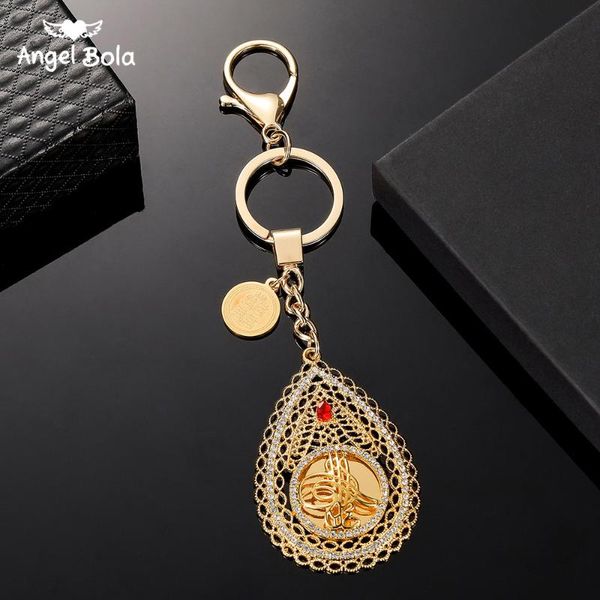 

keychains red crystal key ring keychain for women middle east islam muslims jewelry arab gifts, Silver