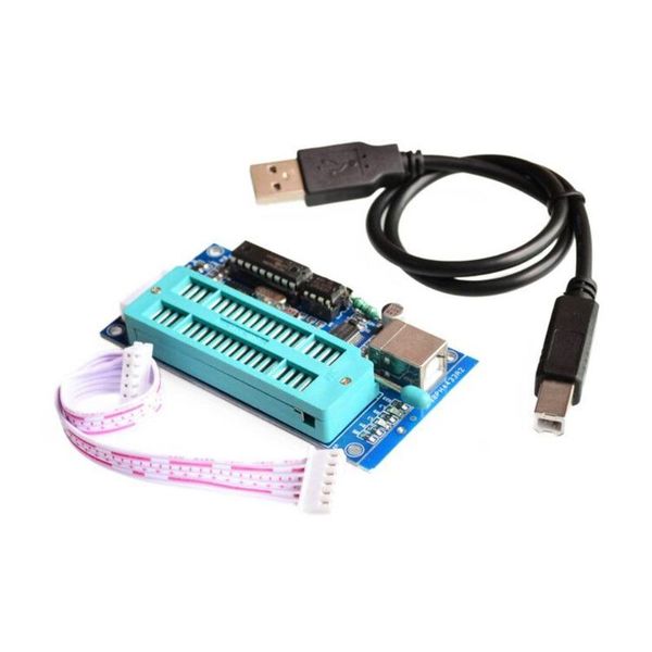 

multimeters 1 set pic k150 icsp programmer usb automatic programming develop microcontroller mcu cable