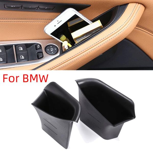 

car organizer 2x for 5 series g30 530i 2021-2021 front door armrest box storage holder stowing tidying interior stying mouding