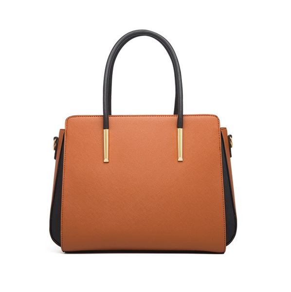 

fashion and fresh style womens totes bags mixed color design casual female bag large capacity 4-piece handbag purse