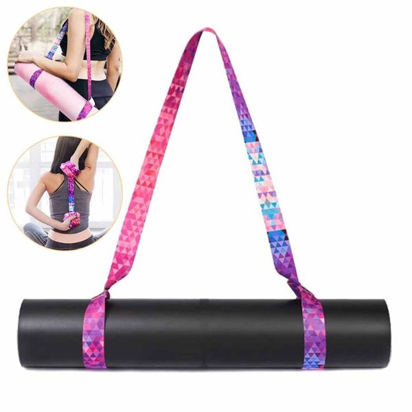 

resistance bands yoga mat strap durable multi-purpose storage thick rope delicate texture home gym outdoor sports carry