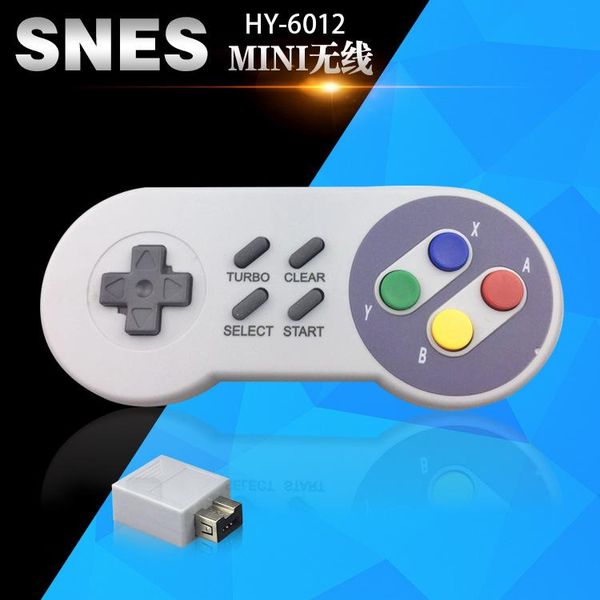 

game controllers & joysticks 2.4ghz wireless controller gaming joystick joypad gamepad for nes (snes)super classic mini accessories