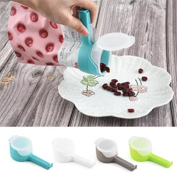 

bag clips 1pc plastic food cap kitchen storage preserve sealing fresh household moisture-proof clip tool