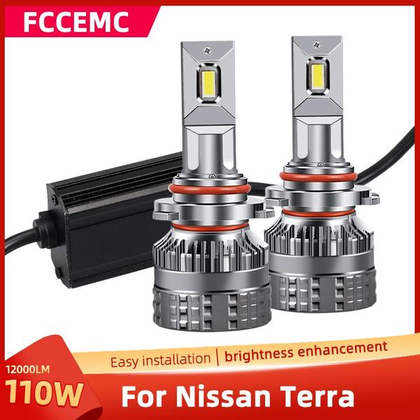 

car headlights fccemc super bright 12000lm h4 h11 customized for Â terra led canbus auto lights bulb 110w lamp 6000k