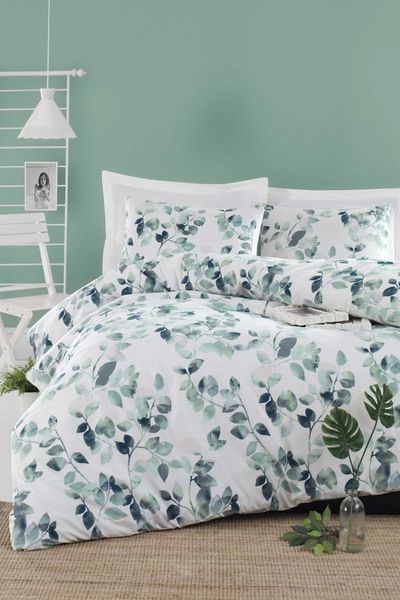 

bedding sets 100% natural cotton double duvet cover set sabine green ep-019550