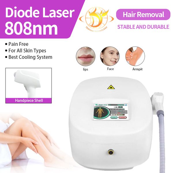 

2023 hair removal 808nm diode laser home laser permanent machine ce, Black