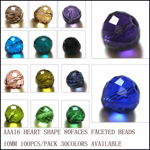 

100pcs/lot 10mm multi colors pear jewelry making diy beads