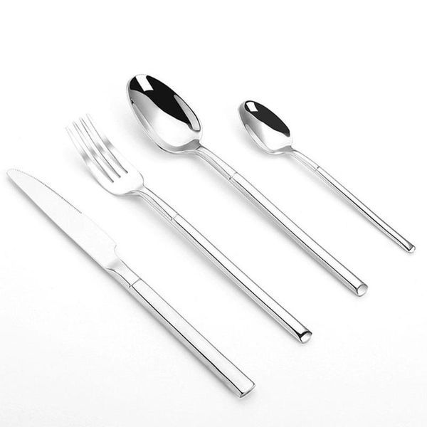 

dinnerware sets cozy zone set luxury cutlery steel quality tableware knives forks dining dinner western restaurant