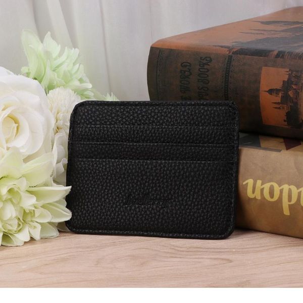 

1pc men's business pocket slim thin id credit card money holder wallet 1 qylpsu