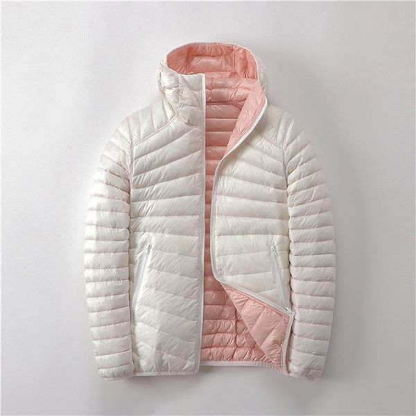 

women's jackets women's ultra thin down jacket women 2021 autumn winter warm coat for two side parka female outwear, Black;brown