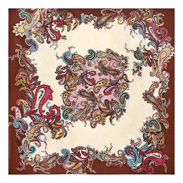 

scarves square imitation silk scarf fashion foulard satin shawl scarfs hair head women bandana headband big size 90*90cm, Blue;gray