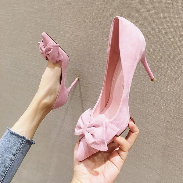 

dress shoes african woman shoe pumps gold heels 2021 slip on pointed wedge shallow mouth burgundy fashion lace-up latest velvet sli, Black