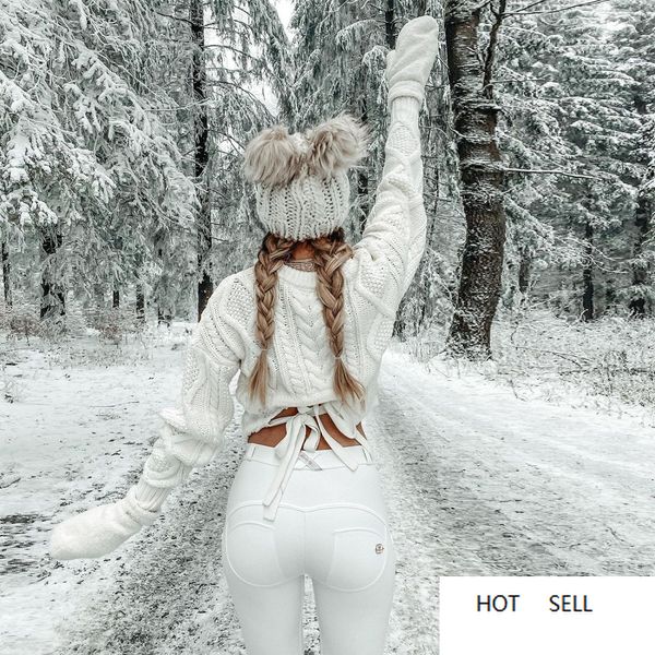 Pantolon Çizgili Tayt Soğuk Hava Koşu Tayt Cilt Sıkı Spor Sıkıştırma Pantolon Seksi Kadınlar