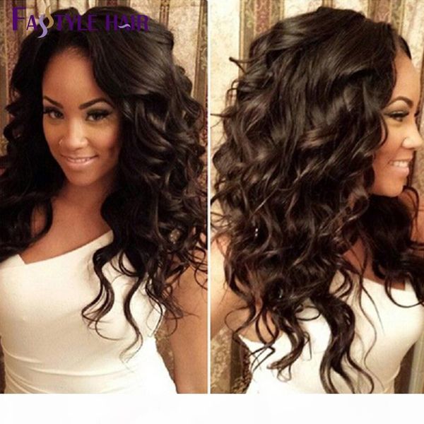 

mink brazilian body wave human hair bundles wet and wavy weaves brazilian hair extensions 4 5 6 pcs mix order ng, Black
