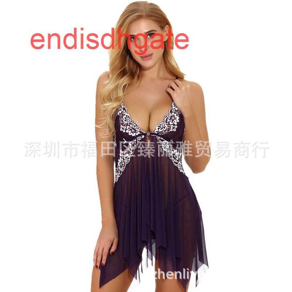 

with color underwear two funny lace and irregular pajamas in front, Black;white