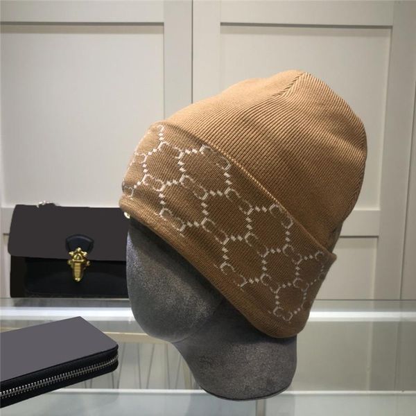 

full letter jacquard knitted beanie women wool skull caps men knitting hat autumn winter warm hats, Blue;gray
