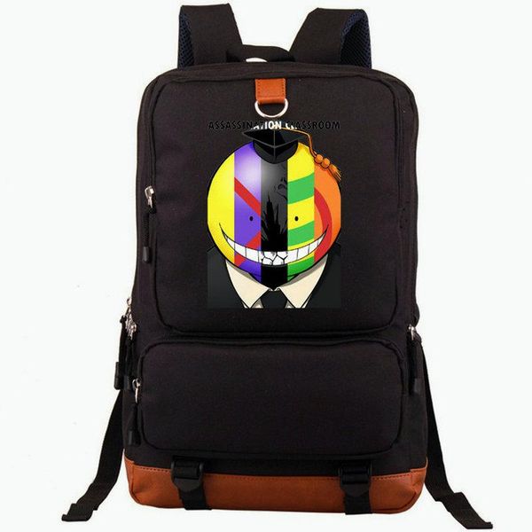 

backpack korosensei assassination classroom daypack nice schoolbag cartoon rucksack satchel school bag lapday pack