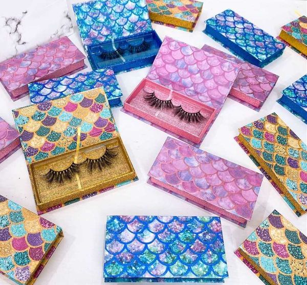 

10/30/50pcs lash boxes packaging wholesale fahion new empty eyelash packaging box rectangle lashes case eyelashes package