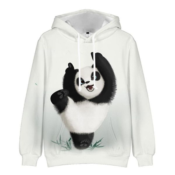 

men's hoodies & sweatshirts novelty panda 3d men/women harajuku long sleeve oversized sweatshirt casual boys girls cute child clothing, Black