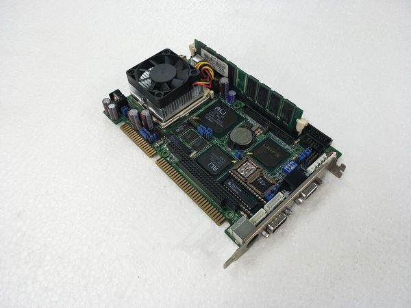 Desmantelamento original PI-6584VA placa-m￣e industrial Envie mem￳ria da CPU e Fan testado 100% funcionando