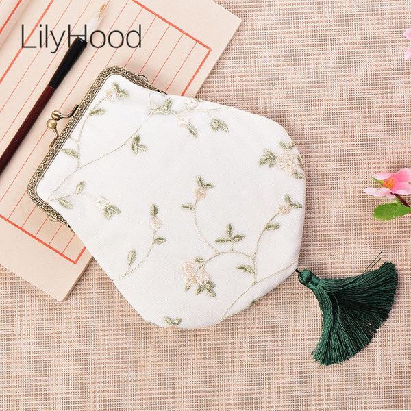 

evening bags handmade female vintage retro chic lace cover fringes handbag lady victorian luxury design smartphone chain flap messenger bag