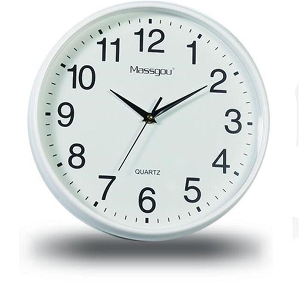 

12 inch simple wall clock white nordic silent art hanging classic clocks reloj de pared home decor living room bedroom corridor