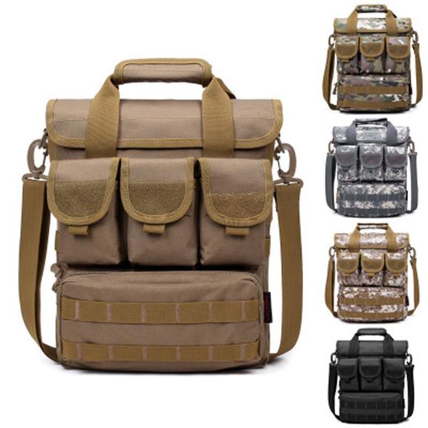 

outdoor bags military tactical bag molle shoulder waterproof male camouflage single belt sack handbags hunting backpack