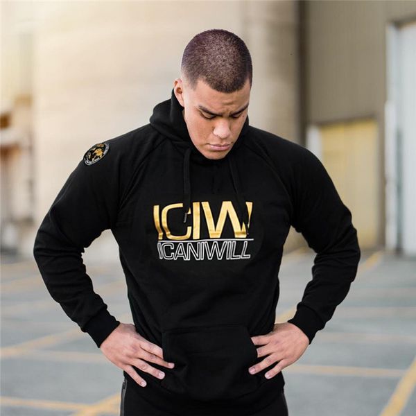 

2021 new hoodies men spring fashion brand pullover solid color sportswear sweatshirt men's tracksuits ee20, Black